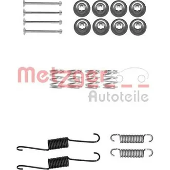 Brzdová čelist Sada příslušenství, brzdové čelisti METZGER AUTOTEILE 105-0031