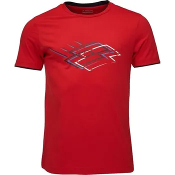 Pánské tričko Pánské tričko Lotto LOGO DUE TEE III M Červená, Mix