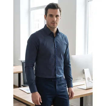 Pánská košile Luxusní pánská bavlněná košile SLIM FIT STŘIH VS-PK-1721, VELIKOST 5XL , STŘIH KOŠILE REGULAR
