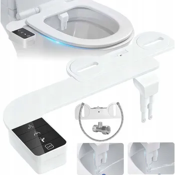 Klozet BIDETOVÉ SEDÁTKO NA WC MÍSU, NÁSTAVEC PRO BIDET, SMART BIDET, TRYSKA, WC SET