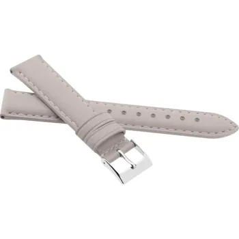 Řemínek na hodinky Kožený řemínek JVD R41322 14mm, šedý