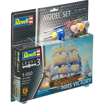 Plastikový model Set lodi HMS Victory (Revell 1:450)