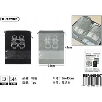Organizér oblečení Vak na Boty Netkaná Textilie 36x45cm Organizér do Skříně