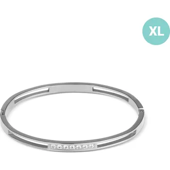 Náramek Pevný ocelový náramek JVD SSSB0097XI8BIXL