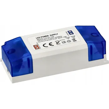 Transformátor Zasilacz LED 24V Do Taśmy LED 12W 0,5A IP20 Nábytkový transformátor 230V na 24V