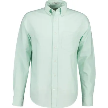 KOŠILE GANT REG CLASSIC OXFORD DOBBY SHIRT WASHED TURQUOISE