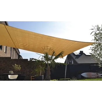 Krycí plachta Sluneční plachta s ochranou proti UV, HDPE 180 g/m², světle žlutá 250x300 cm