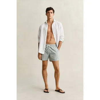 Pánské plavky PLAVKY GANT SWIM SHORTS CERAMIC GREY