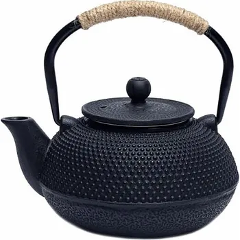 Konvice na čaj Japonská černá železná konvice na čaj Tetsubin 600 ml 600 ml