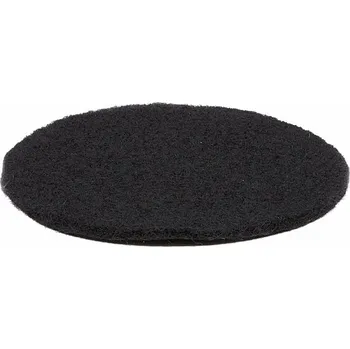 Aroma lampa Podložka plstěná černá pod zpívající misku 15 cm cca 15 cm