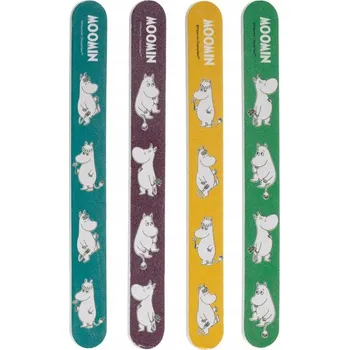 Pilník na nehty Mumínci , lehký pěnový pilník , mix barev