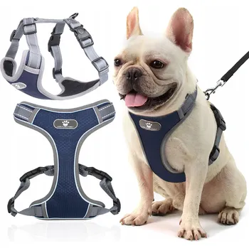 Postroj pro psa POSTROJE PRO MALÉ PSY BEZ TLAČENÍ S NASTAVENÍM ODBLESKU NASTAVITELNÉ GUARD S