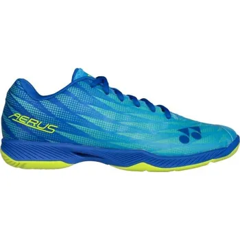 Raketový sport Pánská badmintonová obuv Yonex AERUS Z2 41 Modrá, Světle zelená