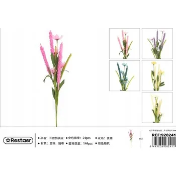 umělá květina Rest.aer - Dlouhá umělý květ 52 CM Sláma