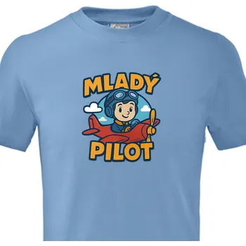 Chlapecké tričko Tričko Letadla | Dětské tričko Mladý pilot