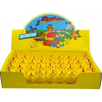 Velikonoční dekorace Velikonoční kuřátka - 5,5 cm - 36 ks - 8672