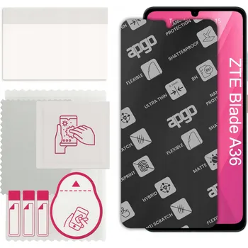 Pouzdro na mobilní telefon Sklo MATNÉ pro ZTE Blade A36, alternativa tvrzeného skla