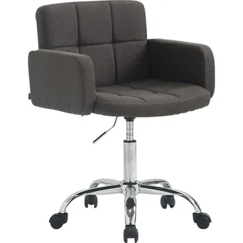 Barová židle LRCZ Pracovní stolička Los Angeles látka Barva: černá