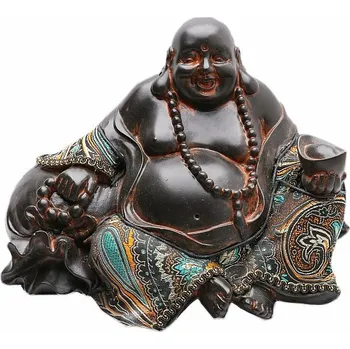 Buddha pro štěstí a prosperitu výška cca 13,5 cm