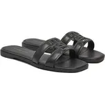 Tommy Hilfiger Nazouváky Th Logo Strap Mule FW0FW08671 Černá 37