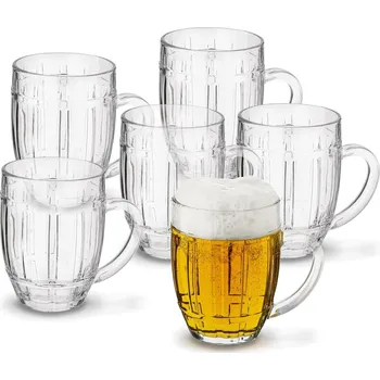 Sklenice Pivní sklenice sada Tadar Lucas 500 ml 6 ks