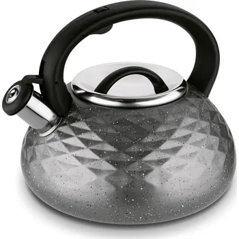 Konvice na čaj Konvice z nerezové oceli s píšťalkou KONIGHOFFER PASCAL MARBLE 3 l