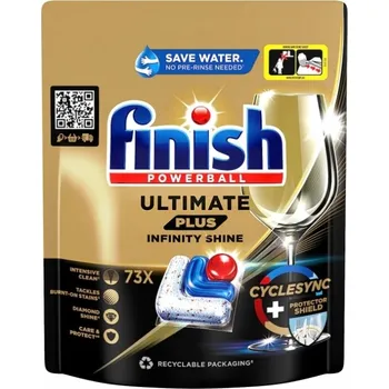 Přípravek do myčky Finish Ultimate Plus kapsle do myčky 73 ks