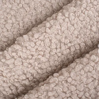 Potahová látka BIG Bouclé King barva ecru