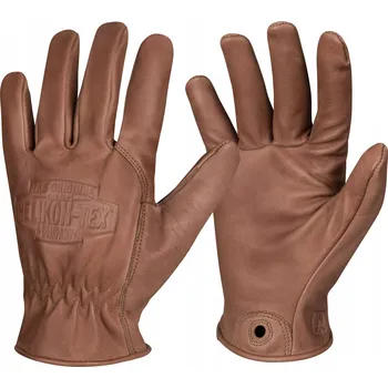 Rukavice Ochranné rukavice Helikon-Tex Kožené rukavice Lumber XL béžové