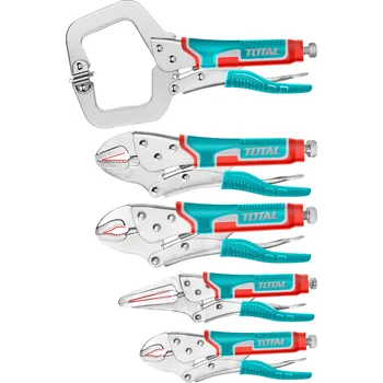 Kleště TOTAL Kleště rychloupínací, sada 5ks TOS23091