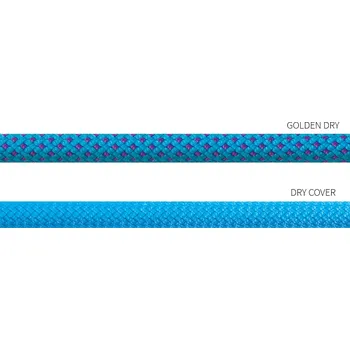 Horolezectví Lano Beal Opera Unicore 8,5mm Golden Dry Blue 60m