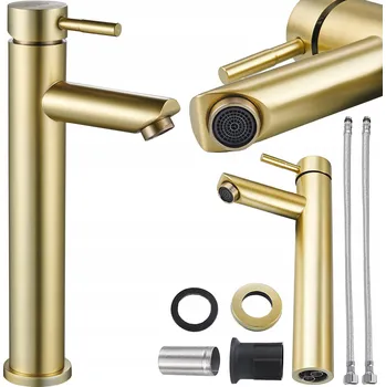 Vodovodní baterie Stojánková umyvadlová baterie Hydrosan ARLEY-H zlatá