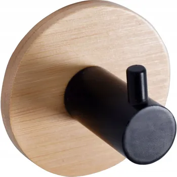 Věšák BISK UMBRA VĚŠÁK SAMOLEPICÍ JEDNODUCHÝ KULATÝ BAMBUS