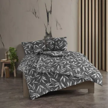 Povlečení Kvalitex Bavlněné povlečení renforcé OSAKA šedá