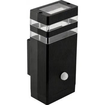 Venkovní osvětlení Venkovní nástěnné svítidlo Berge černé GU10 0 W