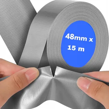 Lepicí páska OPRAVNÁ PÁSKA vyztužená SILNÁ DUCT TAPE 48mm x 15m