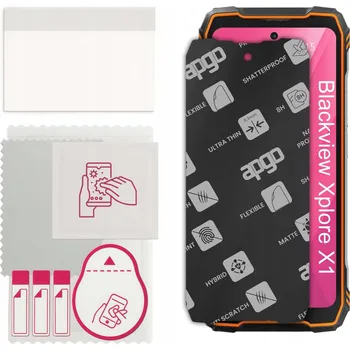 Pouzdro na mobilní telefon Sklo MATNÉ pro Blackview Xplore X1, alternativa tvrzeného skla