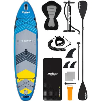 Rebel RBA-4507 Paddleboard SUP s příslušenstvím 335 cm, 140 kg, modrý