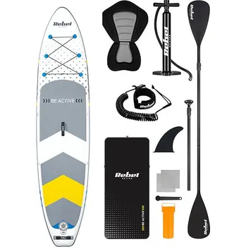 Rebel RBA-4501 Paddleboard SUP s příslušenstvím 350 cm, 140 kg, bílý
