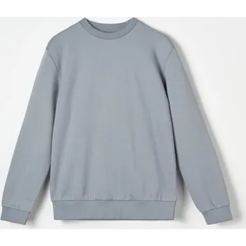 Pánská mikina Sinsay - Mikina - šedá - 7963Y-50X - 7963Y-50X-XS