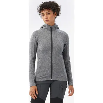 Dámské oblečení SIMOND Dámská turistická mikina s kapucí Merino Fresh 2XL ŠEDÁ