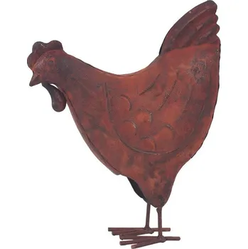 Velikonoční dekorace Kovová slepice K4642