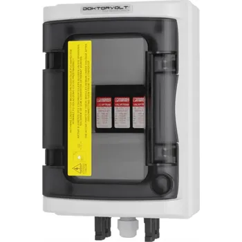Rozvaděč Fotovoltaický rozvaděč PV Doktorvolt DV-4371-FOT DC T2 IP65 1000V 1x4