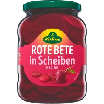 Koření Kühne Rote Beete in Scheiben 670 g / 430 g