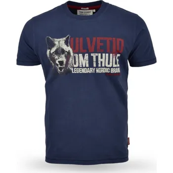 Pánské tričko Pánské triko Thor Steinar Wolf navy velikost: L