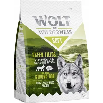 Krmivo pro psa Wolf of Wilderness krmivo pro dospělé jehněčí 1 kg