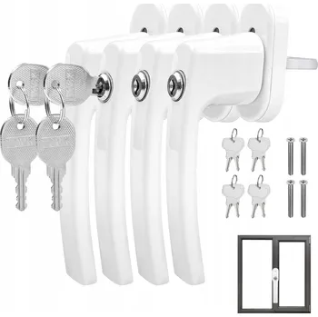 Okenní klika Okenní klika Bedee bílá