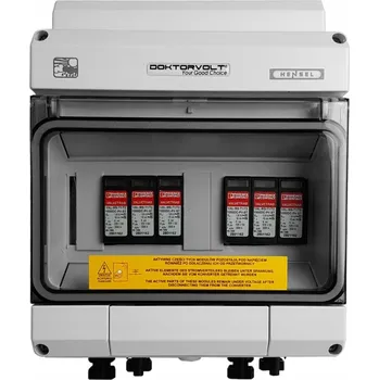 Rozvaděč Fotovoltaický DC rozvaděč 1000V T1 T2 pro 2 stringy MC4 Doktorvolt