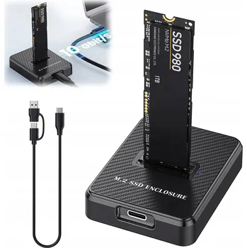 Příslušenství pro datový nosič EXTERNÍ BOX PRO SSD M.2 NVMe 10 GB/s USB-C PRO RYCHLÝ PŘENOS DAT