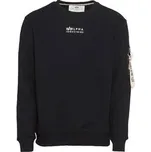 Alpha Industries Mikina AI.118316-649-S Černá Regular Fit S